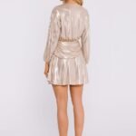 Robe Mini Drapee Metallisee