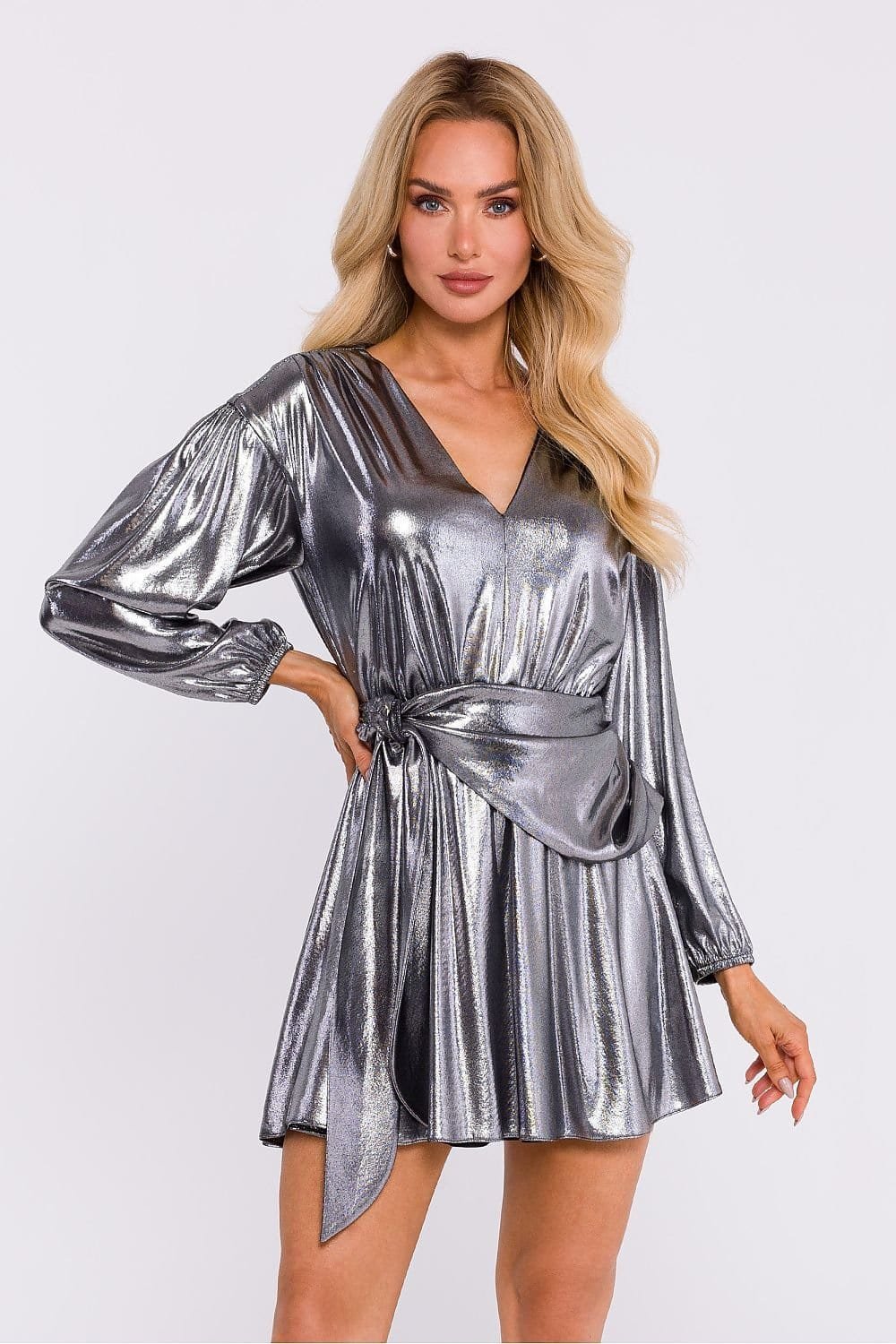Robe Mini Drapee Metallisee 5