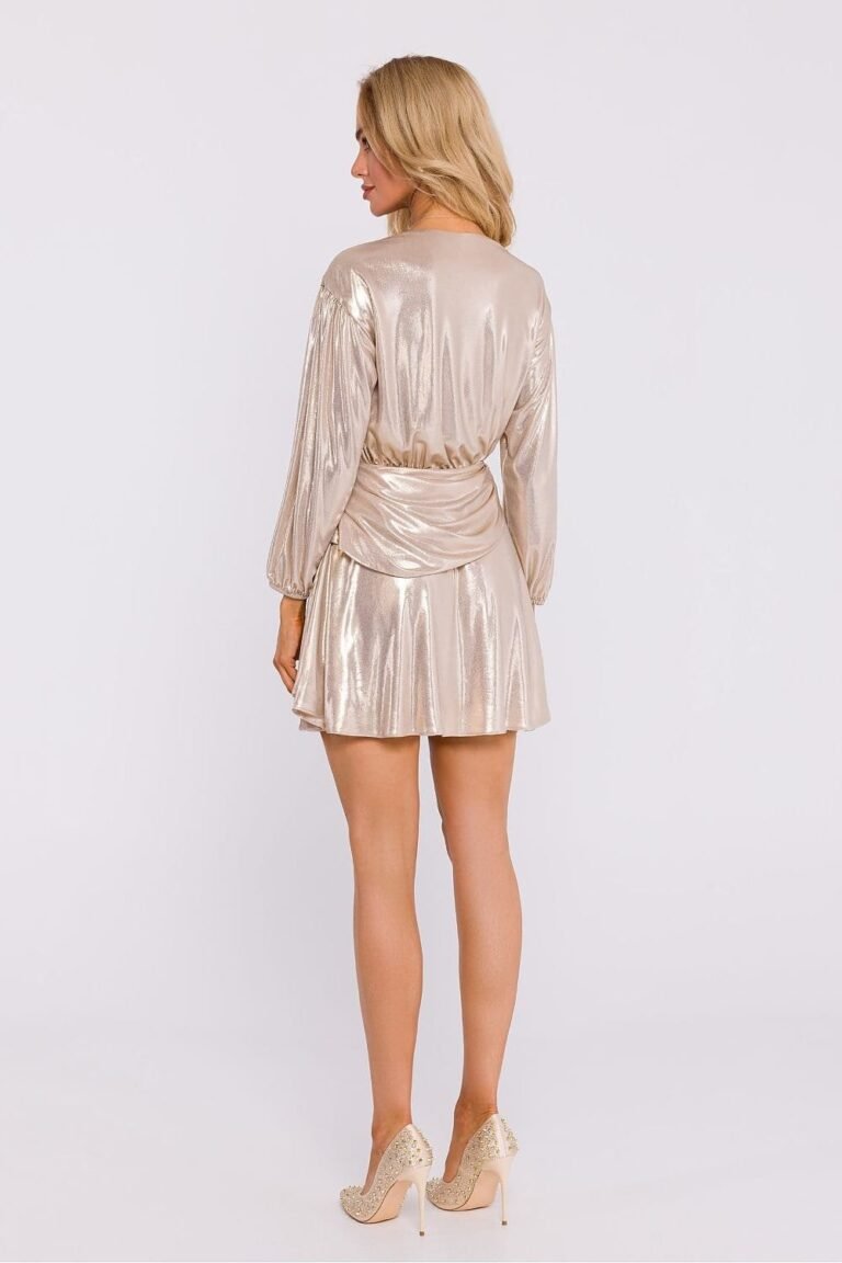 Robe Mini Drapee Metallisee