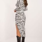 Robe Moulante Chic Manches Longues 2