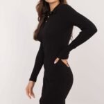Robe Pull Casual Moulante Manches Longues 15