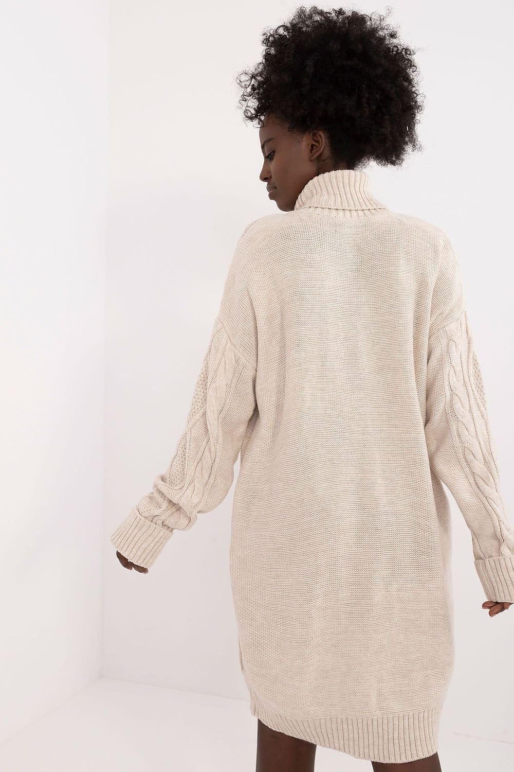 Robe Pull Col Roule Manche Longue 9