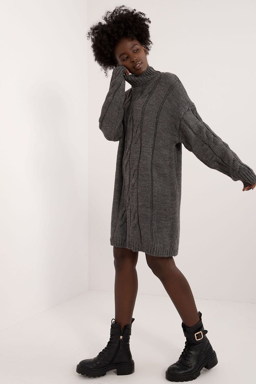 Robe Pull Decontractee Manches Longues