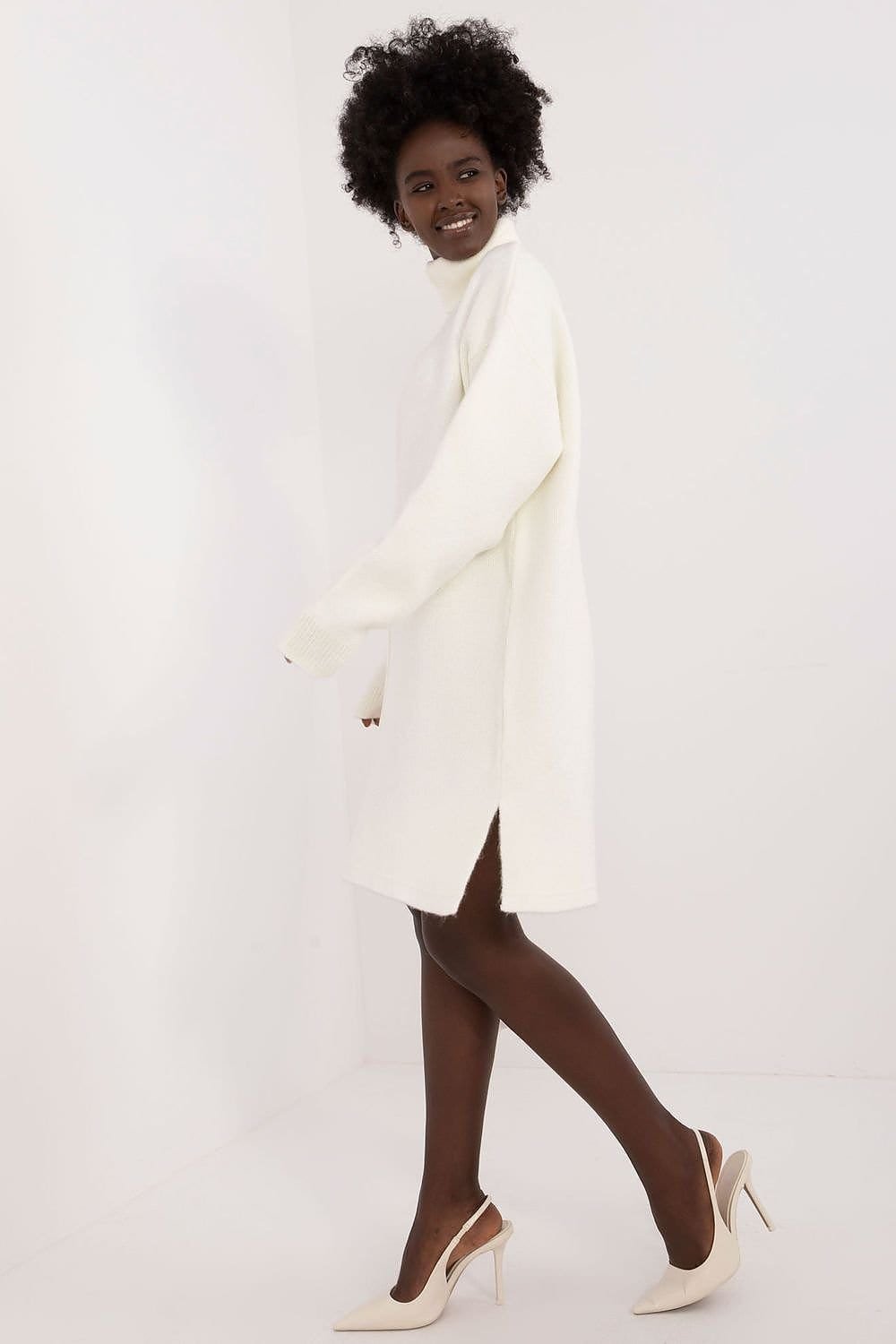 Robe Pull Hiver Femme Mi Longue 3
