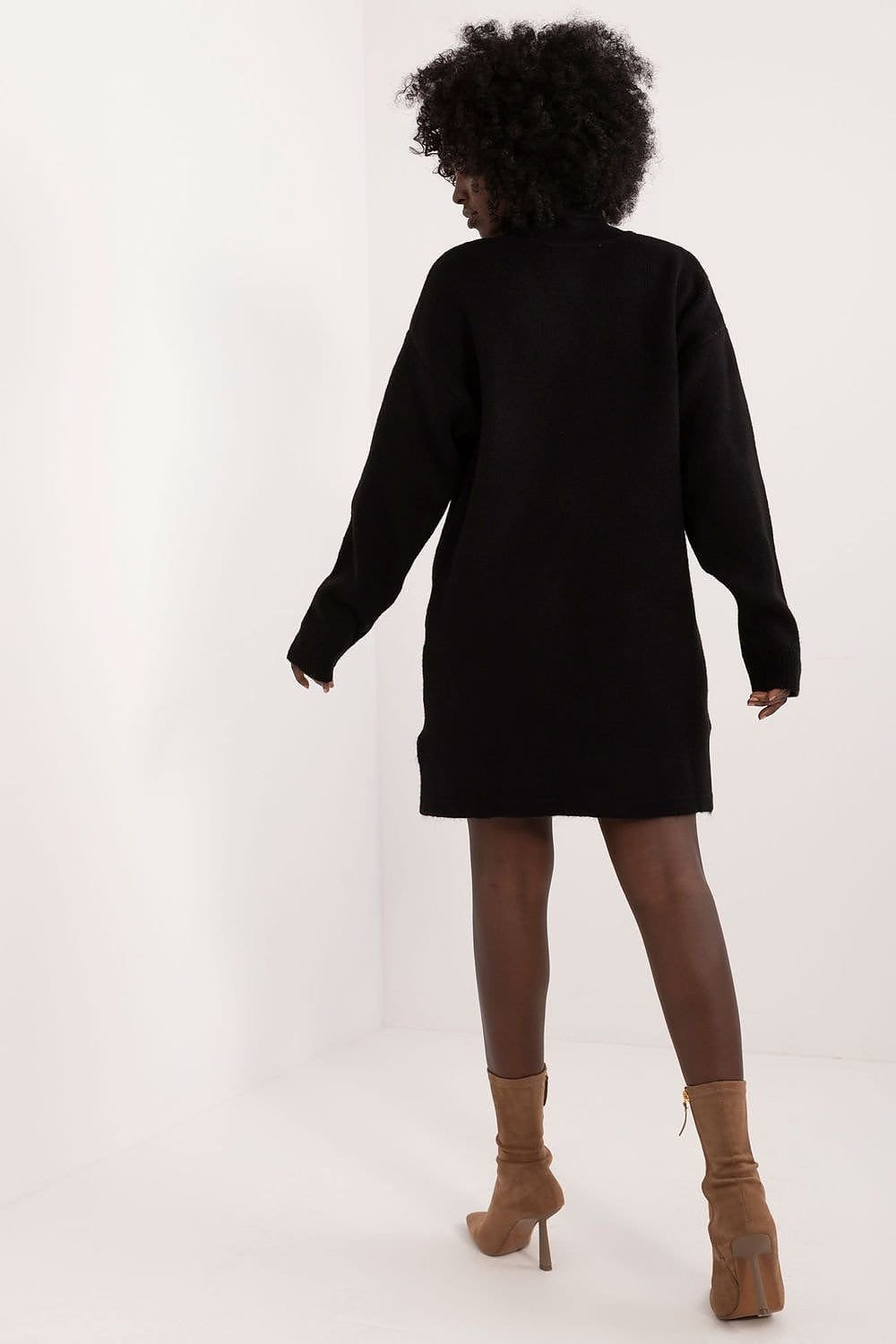 Robe Pull Hiver Femme Mi Longue 5