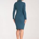 Robe Pull Moulante Col Montant 4