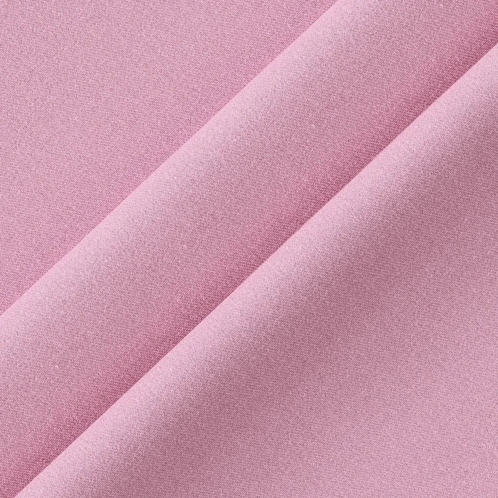 Robe Rose En Dentelle Courte Jupe A Volants 2