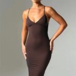 Robe Rouge Dos Nu Chic 3