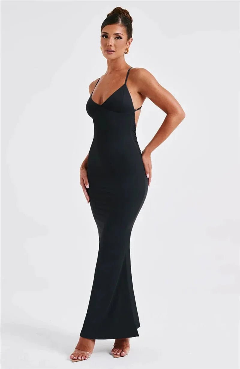Robe Rouge Dos Nu Chic 7