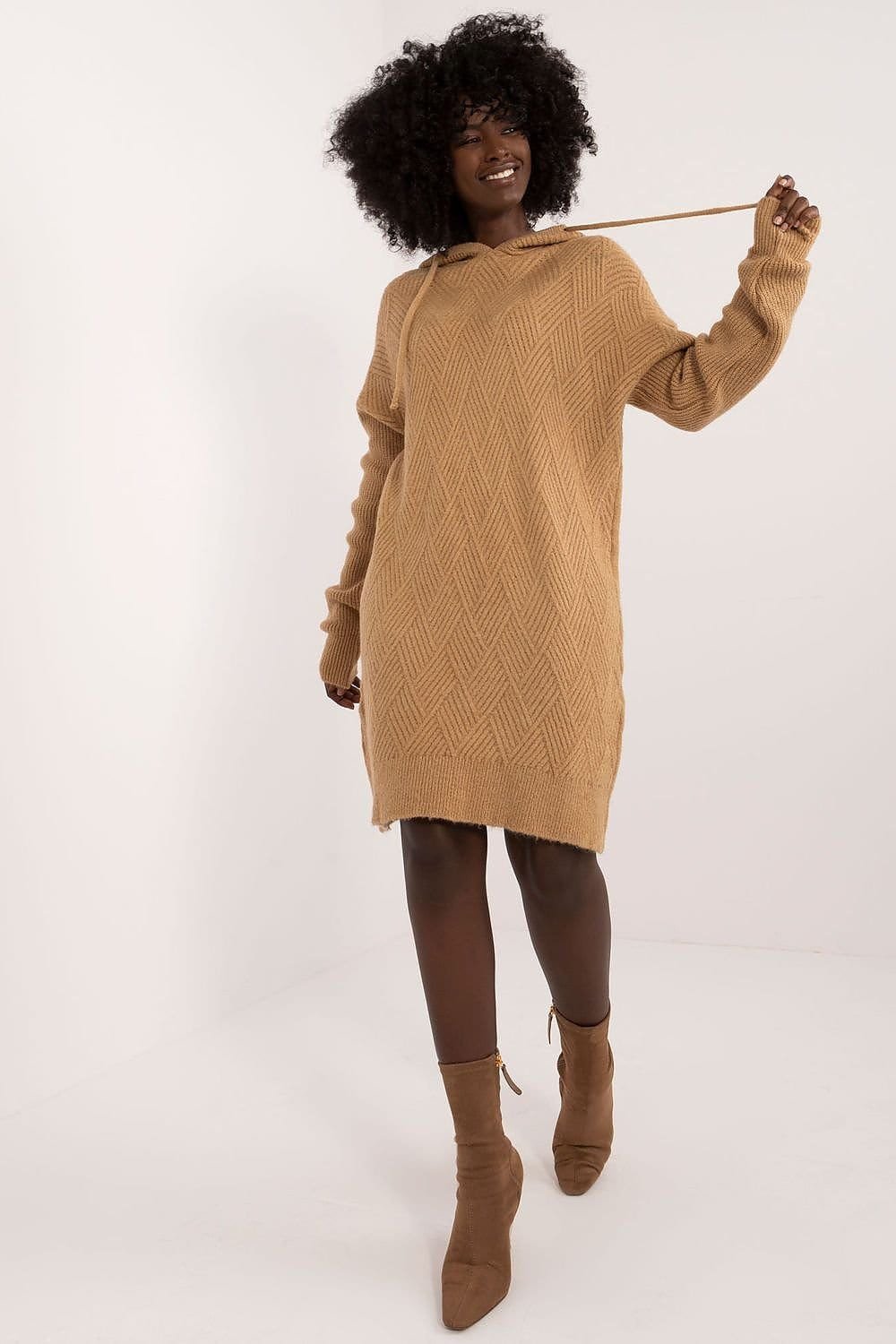 Robe Sweat En Maille Douce