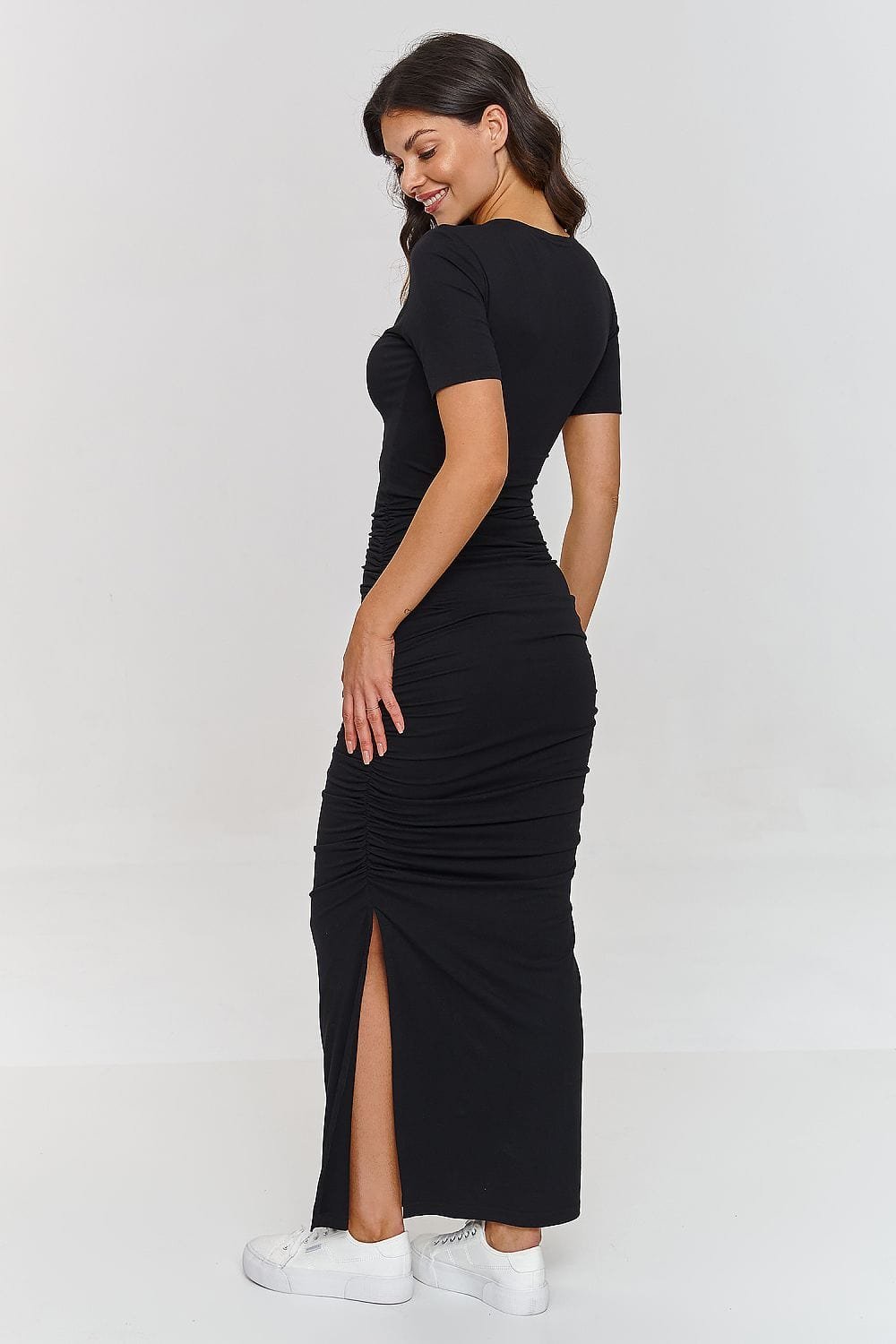 Robe T Shirt Moulante Longue 2