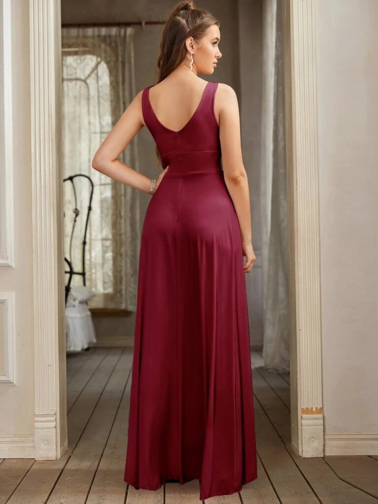 Robes Demoiselle Dhonneur Dos Nu 2