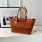 Sac A Main Crocodile Marron Clair