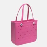 Sac De Plage Rose Fuchsia