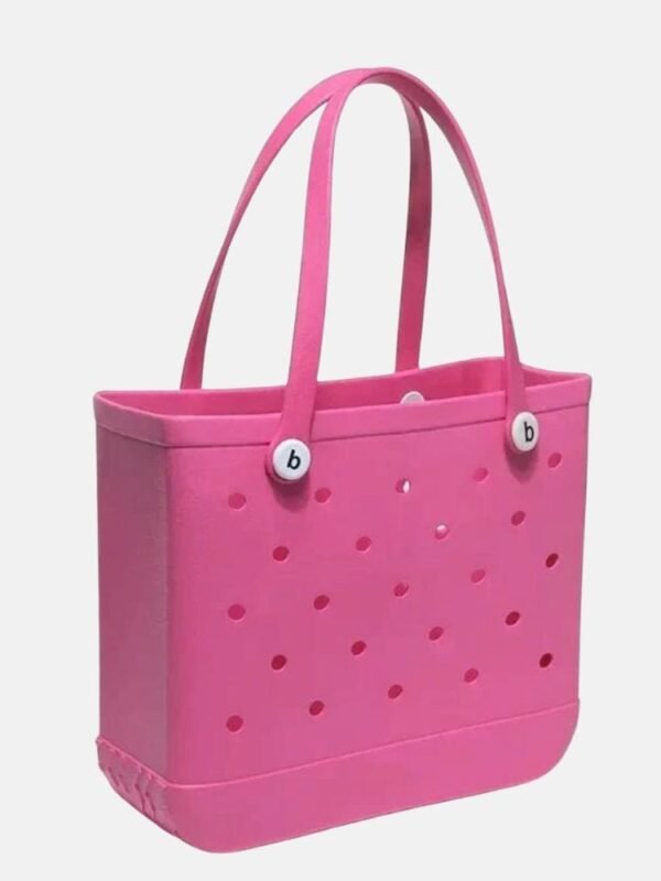 Sac De Plage Rose Fuchsia