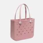Sac De Plage Rose Pastel