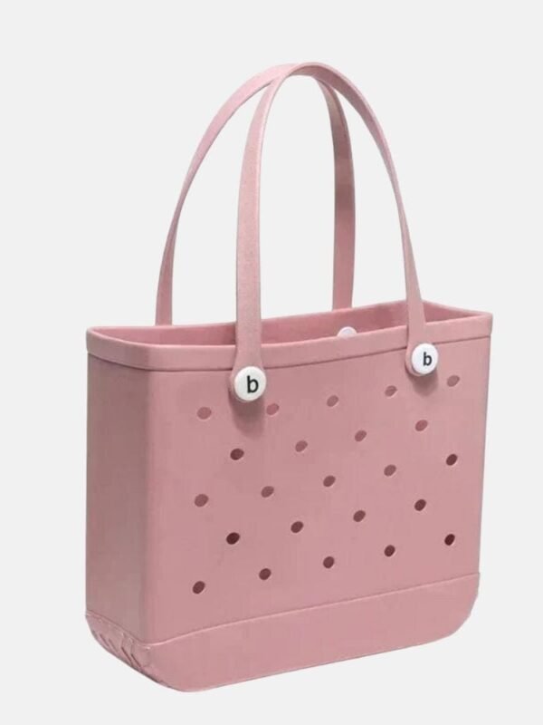 Sac De Plage Rose Pastel