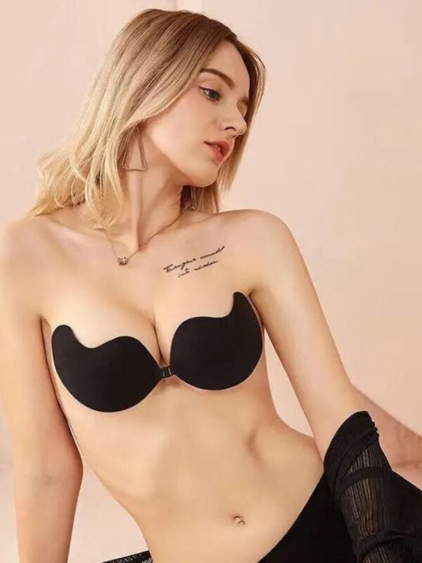 Soutien Gorge Adhesif Invisible Noir A
