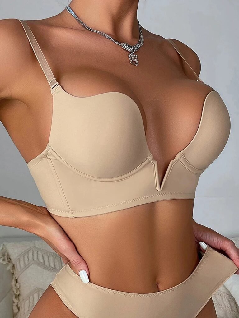 Soutien Gorge Push Up Beige