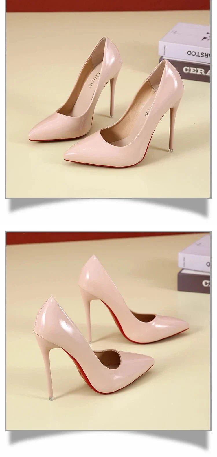 Talons Aiguilles Rose Poudre 3