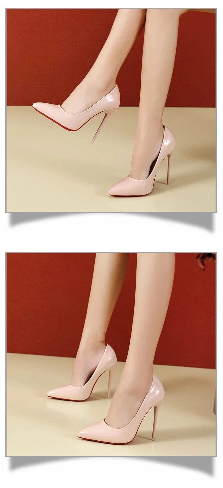 Talons Aiguilles Rose Poudre 4